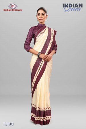 Indian Queen | Uniform Saree [IQ19C]