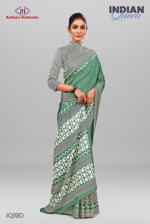 Indian Queen | Uniform Saree [IQ19D]