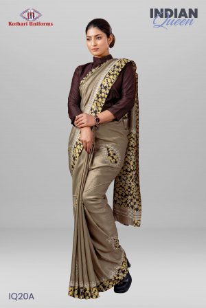 Indian Queen | Uniform Saree [IQ20A]