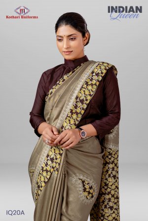 Indian Queen | Uniform Saree [IQ20A]