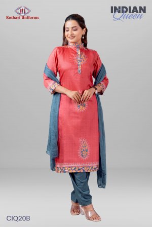 Indian Queen | Uniform Saree & Salwar Combo [IQ20B]