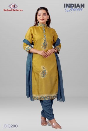 Indian Queen | Uniform Saree & Salwar Combo [IQ20C]