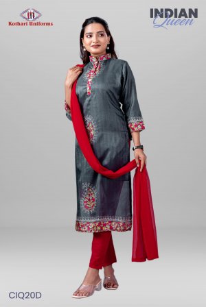 Indian Queen | Uniform Saree & Salwar Combo [IQ20D]