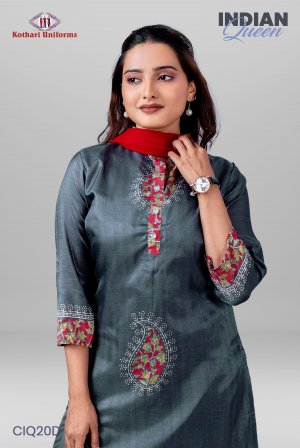 Indian Queen | Uniform Saree & Salwar Combo [IQ20D]