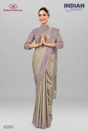 Indian Queen | Uniform Saree [IQ21C]