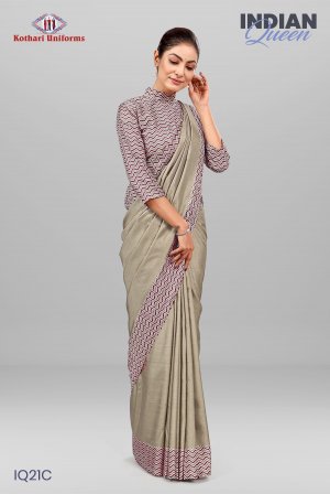 Indian Queen | Uniform Saree [IQ21C]