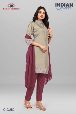 Indian Queen | Uniform Salwar Set [CIQ21C]