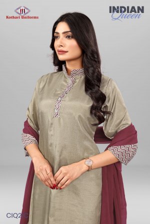 Indian Queen | Uniform Saree & Salwar Combo [IQ21C]
