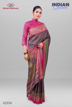 Indian Queen | Uniform Saree [IQ22A]