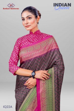 Indian Queen | Uniform Saree [IQ22A]