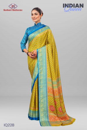 Indian Queen | Uniform Saree [IQ22B]