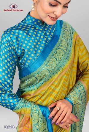 Indian Queen | Uniform Saree [IQ22B]