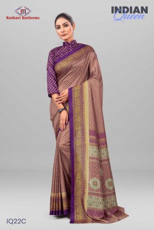 Indian Queen | Uniform Saree [IQ22C]
