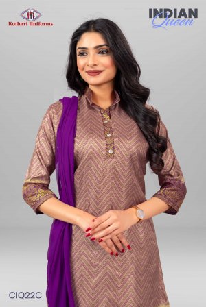 Indian Queen | Uniform Saree & Salwar Combo [IQ22C]