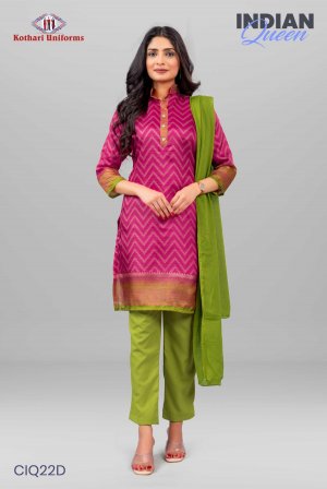 Indian Queen | Uniform Saree & Salwar Combo [IQ22D]