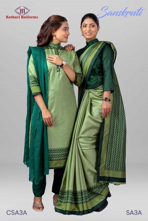Sanskruti | Uniform Saree & Salwar Combo [SA3A]