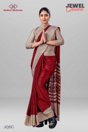 Jewel Queen | Uniform Saree [JQ6C]