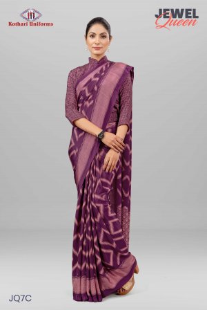Jewel Queen | Uniform Saree [JQ7C]