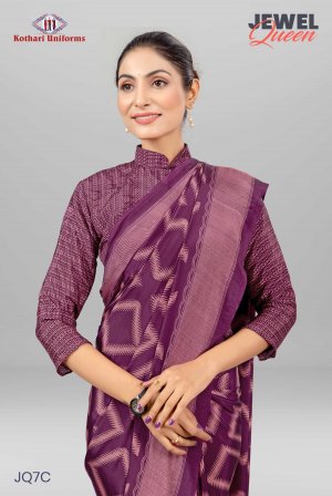 Jewel Queen | Uniform Saree [JQ7C]