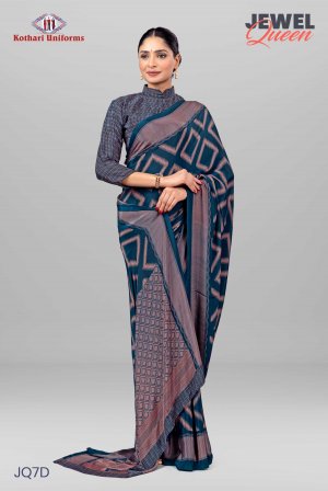 Jewel Queen | Uniform Saree [JQ7D]