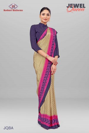 Jewel Queen | Uniform Saree [JQ8A]