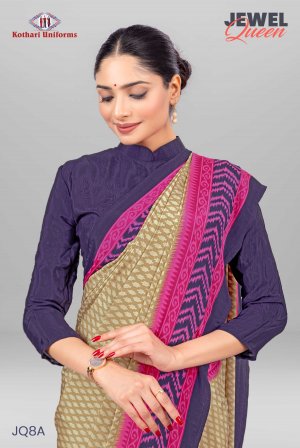 Jewel Queen | Uniform Saree [JQ8A]