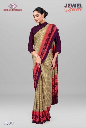 Jewel Queen | Uniform Saree [JQ8C]