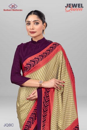 Jewel Queen | Uniform Saree [JQ8C]