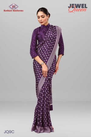 Jewel Queen | Uniform Saree [JQ9C]