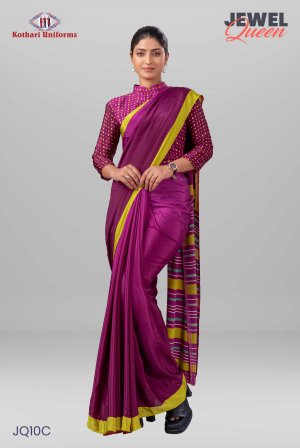 Jewel Queen | Uniform Saree [JQ10C]