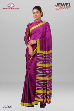 Jewel Queen | Uniform Saree [JQ10C]