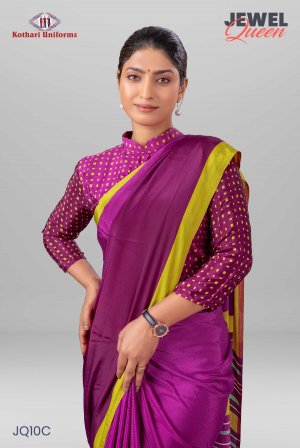 Jewel Queen | Uniform Saree [JQ10C]