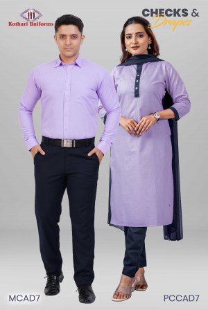 Checks & Drapes | Male Female Uniform Combo [MCAD7]