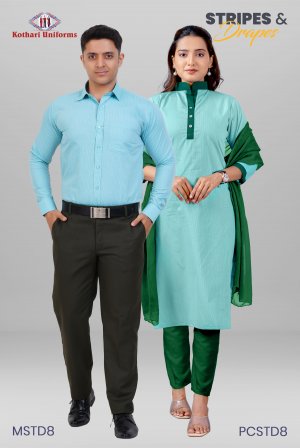 Stripes & Drapes | Male Female Uniform Combo [MSTD8]