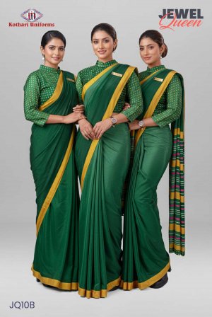 Jewel Queen | Uniform Saree [JQ10B]