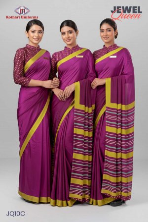 Jewel Queen | Uniform Saree [JQ10C]