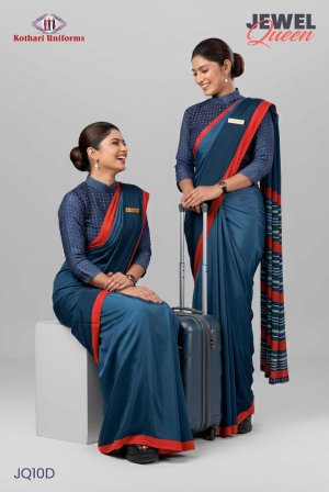 Jewel Queen | Uniform Saree [JQ10D]