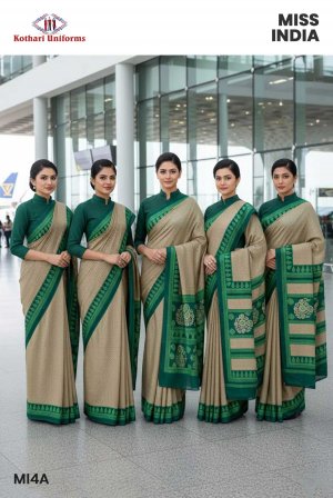 Miss India Uniform Saree - MI4A