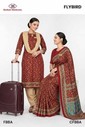 Flybird | Uniform Saree & Salwar Combo [FB8A]