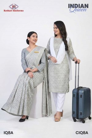 Indian Queen | Uniform Saree & Salwar Combo [IQ8A]