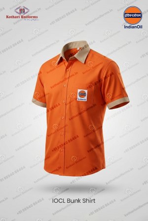 IOCL Indian Oil - Bunk Filler Uniform Short Sleeve Shirt