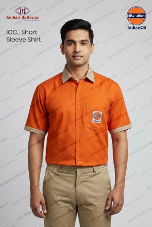 IOCL Indian Oil - Bunk Filler Uniform Short Sleeve Shirt