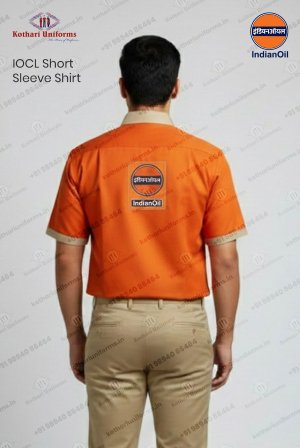 IOCL Indian Oil - Bunk Filler Uniform Short Sleeve Shirt