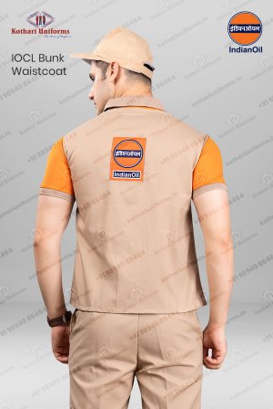IOCL Indian Oil - Bunk Filler Uniform Waistcoat