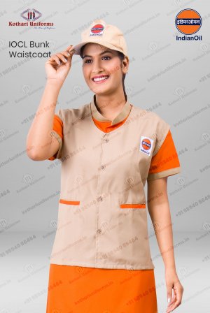 IOCL Indian Oil - Bunk Filler Uniform Waistcoat