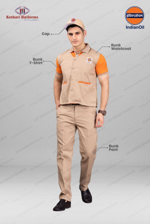 IOCL Indian Oil - Bunk Filler Uniform Waistcoat