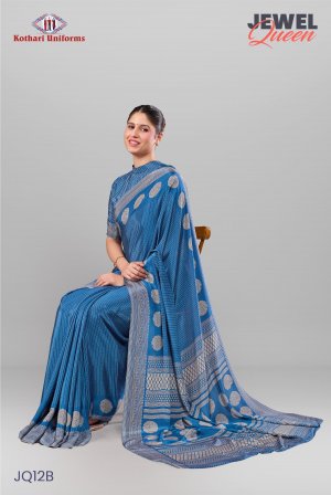 Jewel Queen | Uniform Saree [JQ12B]