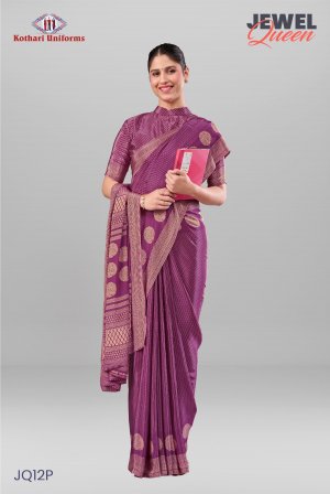 Jewel Queen | Uniform Saree [JQ12P]