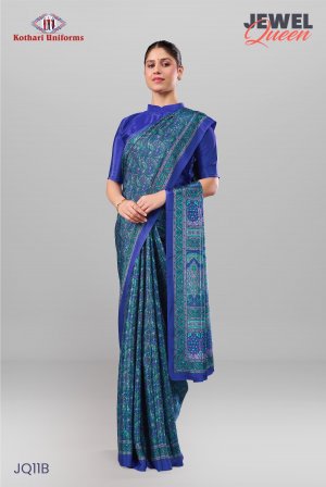 Jewel Queen | Uniform Saree [JQ11B]