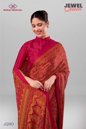 Jewel Queen | Uniform Saree [JQ11O]